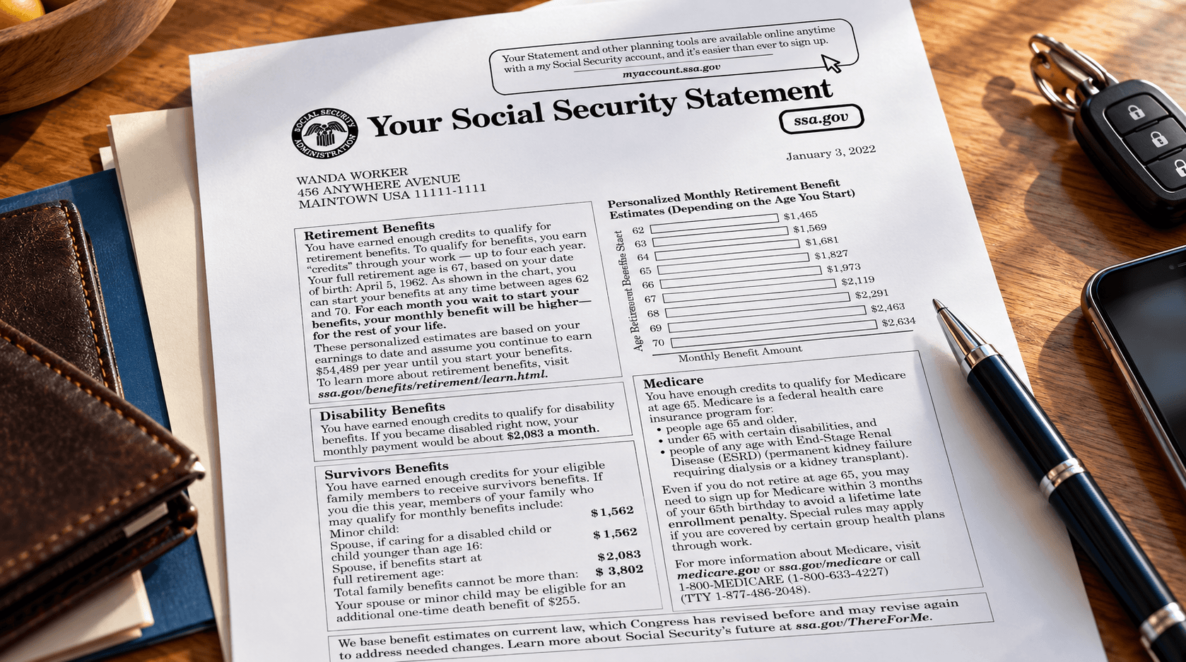 How to Read Your Social Security Statement